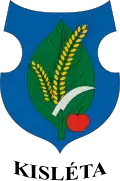Coat of arms of Kisléta
