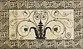 Key patterns forming a border in the Roman Mosaic of Dioscorides as seen in the Handbook of Archaeology, Egyptian - Greek - Etruscan - Roman (1867)