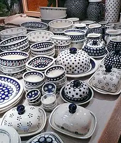 Polish Bolesławiec ceramics