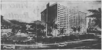 pre-construction architectural rendering of Harbor View Plaza building