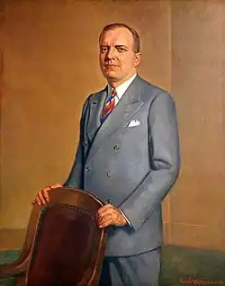 Former Governor Harold Stassen of Minnesota