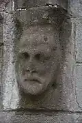 Head (right), North Door