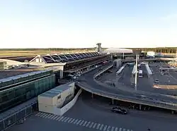 Old exterior of Terminal 2