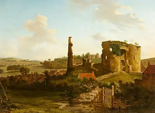 The Gnoll and Castle, Neath, 1790-1810 by Hendrik Frans de Cort