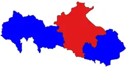 Location in Hinthada district