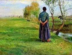 Shepherdess at the Dachau Camp (1890)