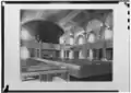 The building's interior