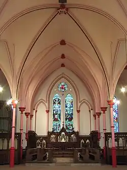 Holy Trinity Church, Trowbridge 1838 Interior