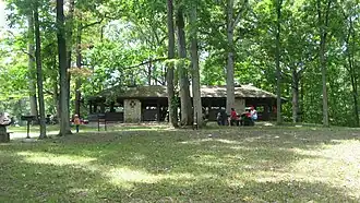 Hominy Ridge Shelter House in Wabash County