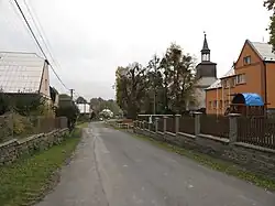 Centre of Horní Životice