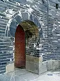 Door seen from outside