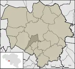 Location of Hyon in Mons