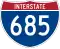 Future Interstate 685 marker