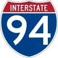 Interstate 94 marker