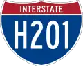 Interstate H-201 marker