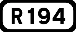 R194 road shield}}