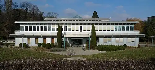 The Swiss Institute of Comparative Law, on the campus of the University of Lausanne