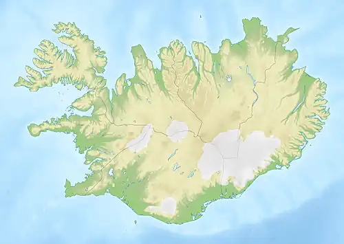 Askja is located in Iceland