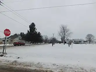 A snowed-over Ijamsville in December&nbsp;2016.