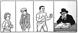 Illustration of the Jewish parable of "The Four Sons", 1920