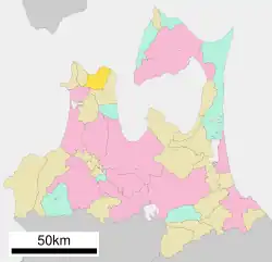 Location of Imabetsu