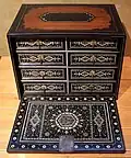 Indo-Portuguese writing cabinet