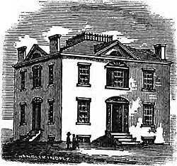 The second Indiana Governor's Residence designed by Ralston