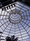 Interior of dome, The Palm House Sefton Park (1896; Grade II*)