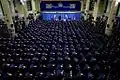 Iranian Air Force allegiance with Ali Khamenei on 8 February 2016. On the occasion of the historic pledge of allegiance of Air Force officers to Ruhollah Khomeini on 8 February 1979, the National Air Force Day in Iran, a group of commanders, officers, pilots and personnel of Iran's Air Force and Air Defense Force met second supreme leader of Iran.
