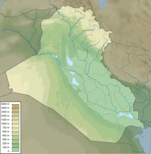 Basra is located in Iraq