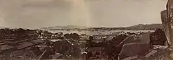 Lai Afong's c. 1870 photograph of Amoy (Xiamen) from Koolansoo (Gulangyu).