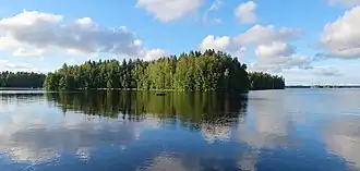 A view of Isojärvi in Satakunta, Western Finland