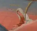 Iustitia or Justice, from the Vivian Bible.