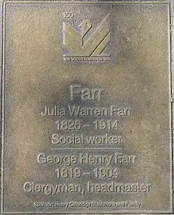 Julia Warren Farr[18] and George Henry Farr[19]
