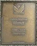 Jochim Matthias Wendt[33]