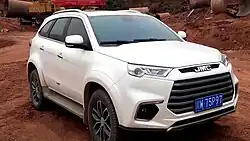 The front of the third facelift Yusheng S350