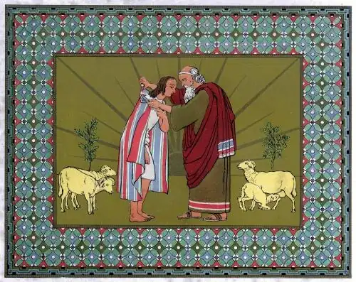 Image 43Jacob blesses Joseph and gives him the coat of many colors (from List of mythological objects)