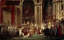 Jacques-Louis David, The Coronation of Napoleon, c. 1807