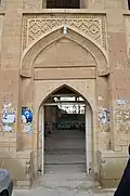 A brick iwan