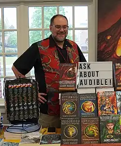 Maxey at RavenCon in 2023