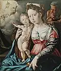 The Holy Family, by Jan Cornelisz Vermeyen, c.1528