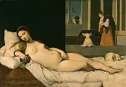 Ingres, copy of Titian's Venus of Urbino, 1822 Walters Art Museum