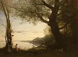 Camille Corot, The Little Bird Nesters, 1873