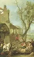 The Seasons (1749) Musée historique lorrain, Nancy.