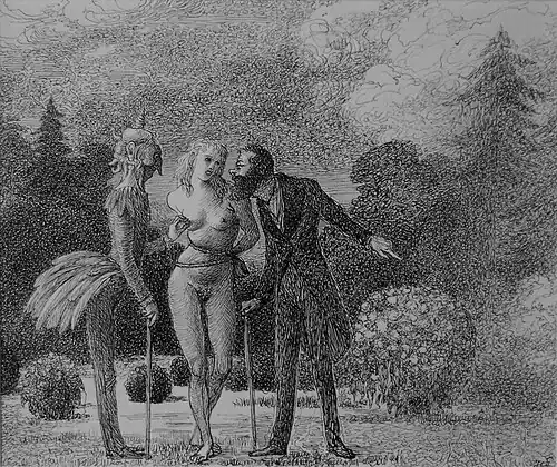 Jardin public, c. 1935 (coll. Fourneau)