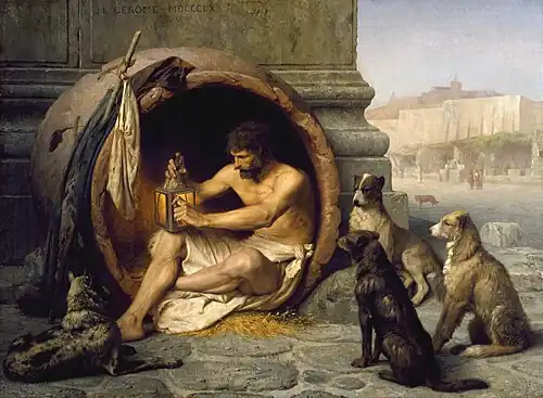 Diogenes, Jean-Léon Gérôme