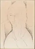 Jeune femme en buste, Amedeo Modigliani