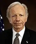 Democratic[a] Senator Joe Lieberman from Connecticut (1989–2013)