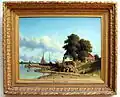 By the Lek at Elshout, 1850–1854, by Jan Weissenbruch