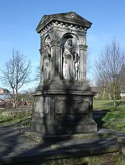 John Brooks monument, Prestwich church. 1849.
